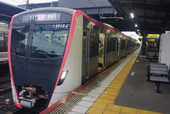 京成高砂駅から東中山駅の乗車記録(乗りつぶし)写真