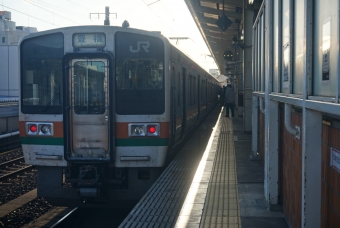焼津駅から浜松駅の乗車記録(乗りつぶし)写真
