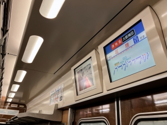 高速神戸駅から十三駅の乗車記録(乗りつぶし)写真