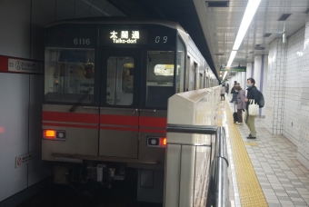 桜本町駅から新瑞橋駅の乗車記録(乗りつぶし)写真