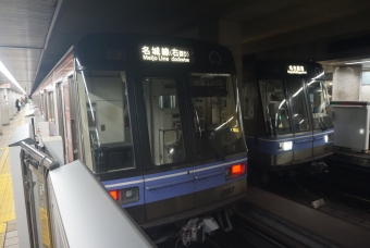 矢場町駅から久屋大通駅の乗車記録(乗りつぶし)写真