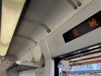 米原駅から蒲郡駅の乗車記録(乗りつぶし)写真