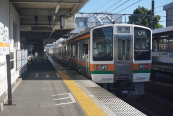 浜松駅から西焼津駅の乗車記録(乗りつぶし)写真