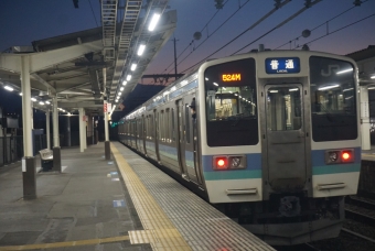 酒折駅から石和温泉駅の乗車記録(乗りつぶし)写真