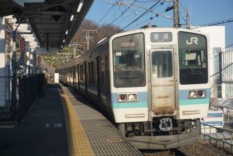 韮崎駅から竜王駅の乗車記録(乗りつぶし)写真