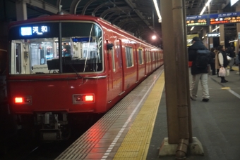 布袋駅から上小田井駅の乗車記録(乗りつぶし)写真