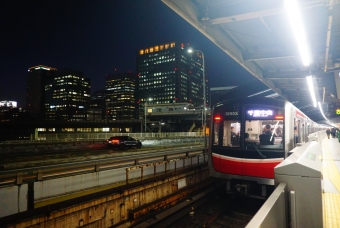 中津駅から新大阪駅の乗車記録(乗りつぶし)写真