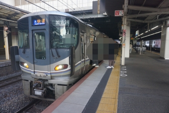 西宮駅から神戸駅の乗車記録(乗りつぶし)写真