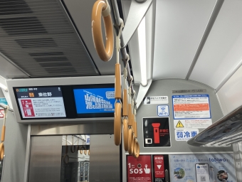 東岸和田駅から東佐野駅の乗車記録(乗りつぶし)写真