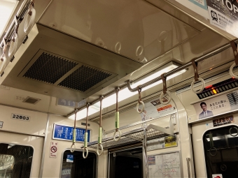 田辺駅から駒川中野駅の乗車記録(乗りつぶし)写真