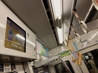 関目高殿駅から野江内代駅の乗車記録(乗りつぶし)写真