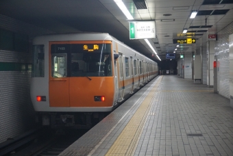 緑橋駅から高井田駅の乗車記録(乗りつぶし)写真