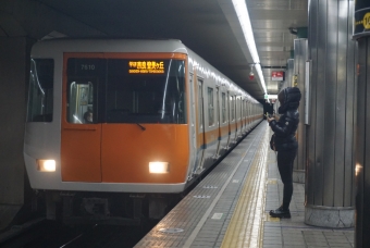阿波座駅から本町駅の乗車記録(乗りつぶし)写真