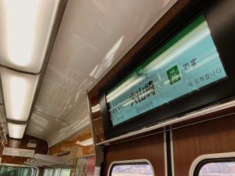 上牧駅から大山崎駅の乗車記録(乗りつぶし)写真
