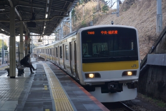 四ツ谷駅から代々木駅の乗車記録(乗りつぶし)写真