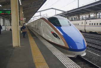 大宮駅から熊谷駅の乗車記録(乗りつぶし)写真