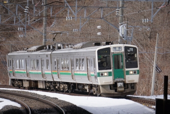 峠駅から福島駅:鉄道乗車記録の写真
