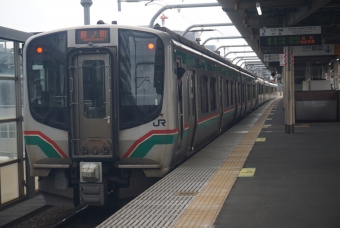 仙台駅から長町駅:鉄道乗車記録の写真