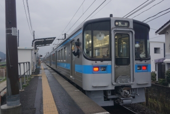 伊予北条駅から柳原駅の乗車記録(乗りつぶし)写真
