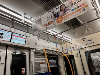 北花田駅から新金岡駅の乗車記録(乗りつぶし)写真