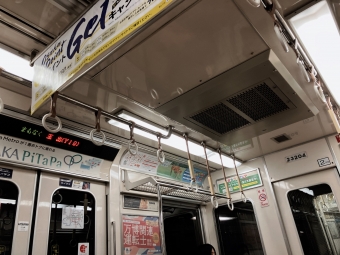 北加賀屋駅から大国町駅の乗車記録(乗りつぶし)写真