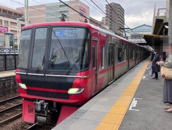 有松駅から神宮前駅の乗車記録(乗りつぶし)写真
