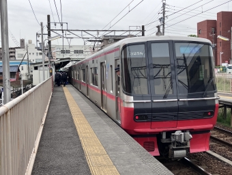 神宮前駅から住吉町駅の乗車記録(乗りつぶし)写真