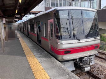 国府駅から諏訪町駅の乗車記録(乗りつぶし)写真