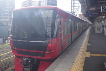 上小田井駅から栄生駅の乗車記録(乗りつぶし)写真