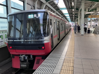 有松駅から鳴海駅の乗車記録(乗りつぶし)写真