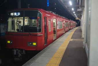 知多半田駅から植大駅の乗車記録(乗りつぶし)写真