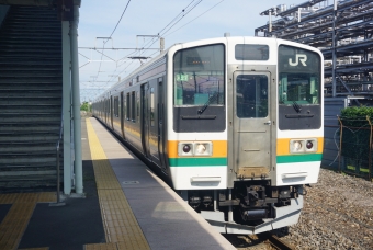 群馬八幡駅から安中駅の乗車記録(乗りつぶし)写真