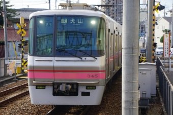 味鋺駅から犬山駅の乗車記録(乗りつぶし)写真