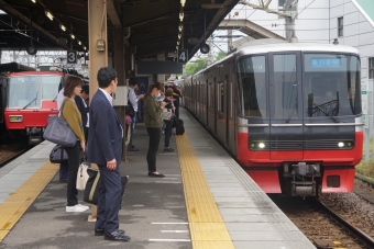 須ヶ口駅から神宮前駅の乗車記録(乗りつぶし)写真