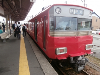 弥富駅から栄生駅の乗車記録(乗りつぶし)写真