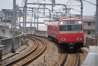 青山駅から名鉄名古屋駅の乗車記録(乗りつぶし)写真