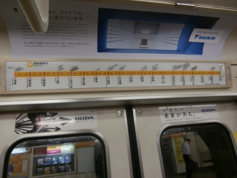 浅草駅から末広町駅の乗車記録(乗りつぶし)写真