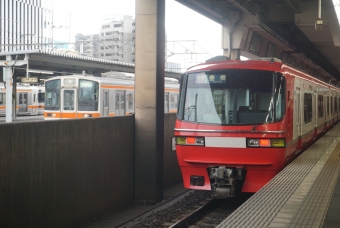 名鉄一宮駅から国府宮駅の乗車記録(乗りつぶし)写真