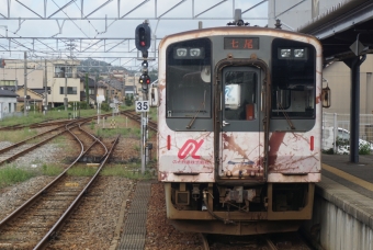 七尾駅から和倉温泉駅の乗車記録(乗りつぶし)写真