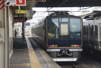 郡山駅から大和小泉駅の乗車記録(乗りつぶし)写真