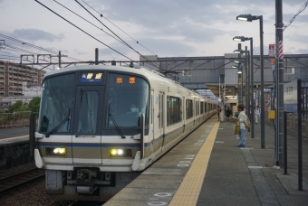 向日町駅から京都駅の乗車記録(乗りつぶし)写真