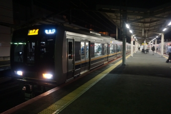 木津駅から住道駅の乗車記録(乗りつぶし)写真