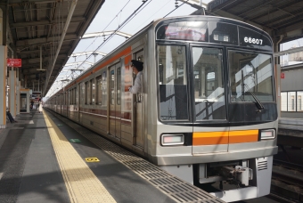 富田駅から高槻市駅:鉄道乗車記録の写真