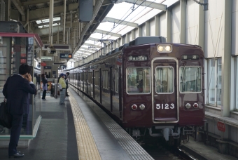 岡町駅から豊中駅の乗車記録(乗りつぶし)写真