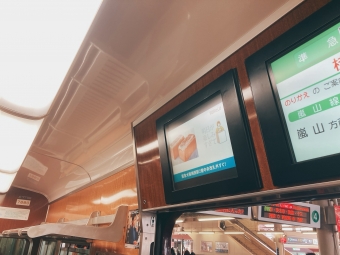 大宮駅から桂駅の乗車記録(乗りつぶし)写真