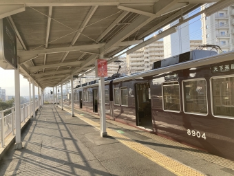 北千里駅から山田駅の乗車記録(乗りつぶし)写真