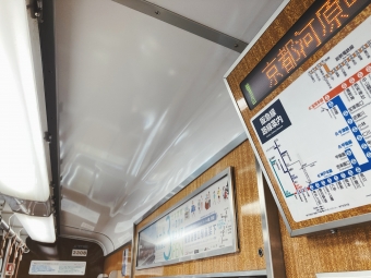 高槻市駅から洛西口駅の乗車記録(乗りつぶし)写真