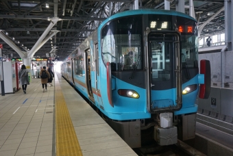 富山駅から呉羽駅の乗車記録(乗りつぶし)写真