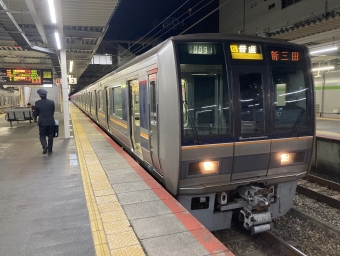 尼崎駅から塚口駅の乗車記録(乗りつぶし)写真
