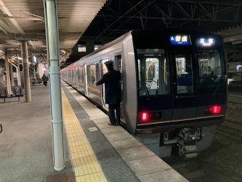 塚本駅から摂津富田駅の乗車記録(乗りつぶし)写真